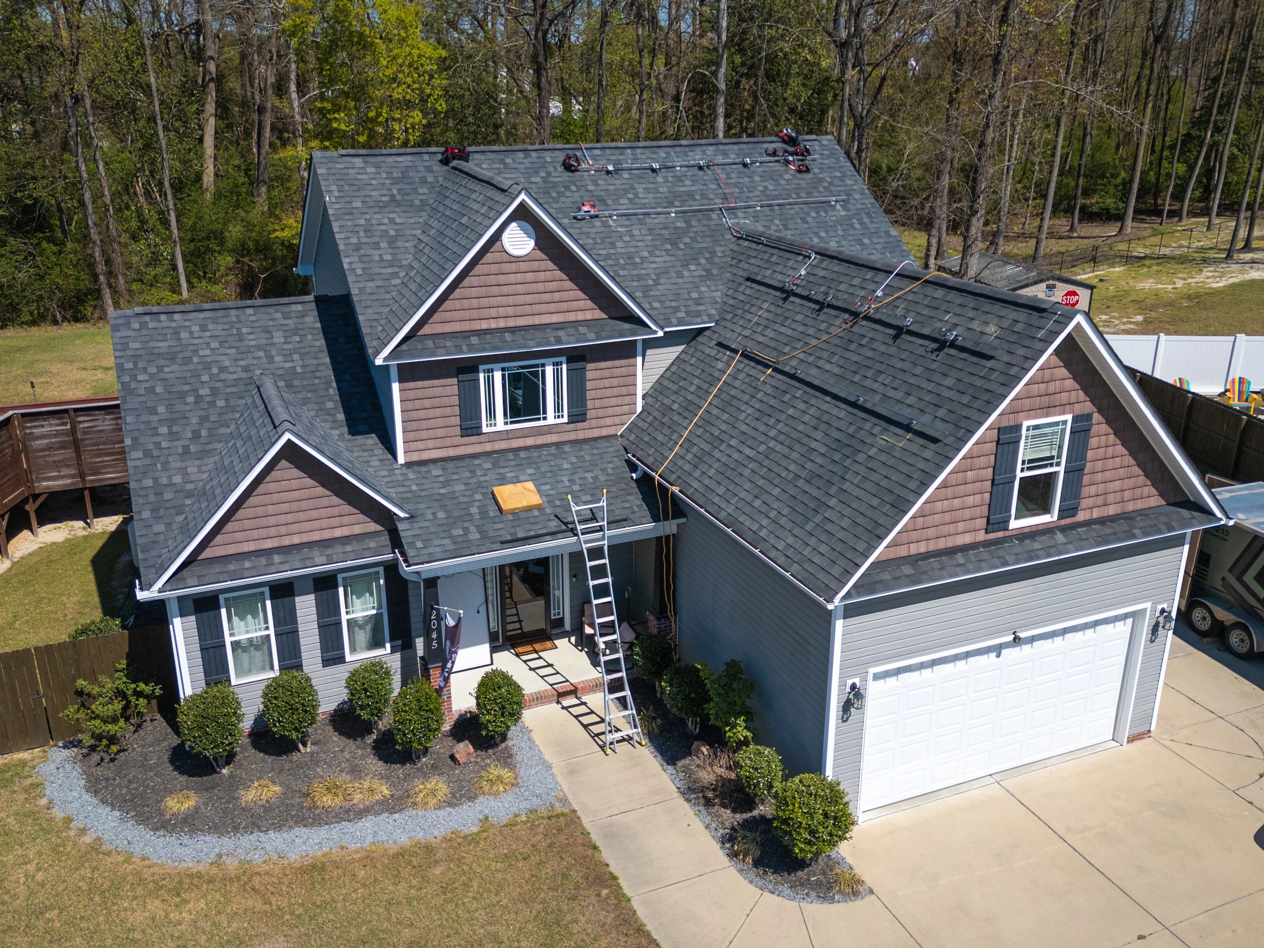 Homeowner review and completed exterior project